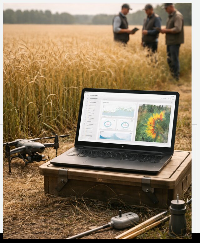 Прогнозирование урожайности ai в Сестрорецке от 15374 р. | АвикейСст