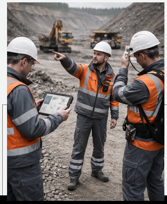 Система контроля персонала для горнодобывающей отрасли в Сестрорецке