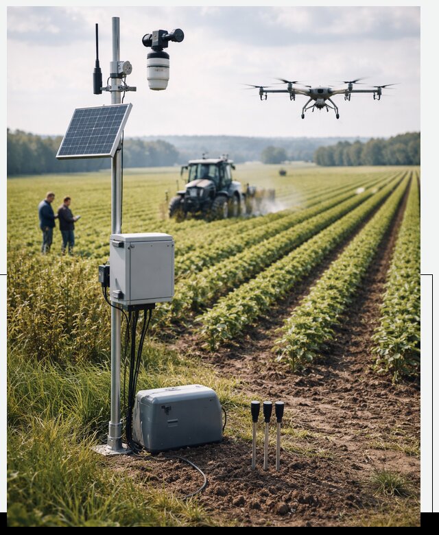 Разработка IoT мониторинга полей в Сестрорецке от 8712 р. | АвикейСст